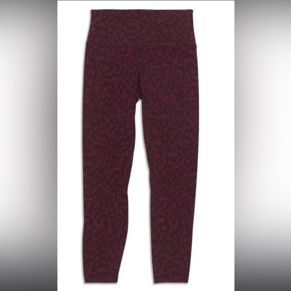 Cheetah Print Lulu Lemon Align Leggings